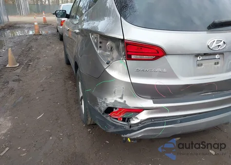 2017 Hyundai Santa Fe Sport 2.4L from USA, damaged, VIN 5NMZU3LB1HH040190